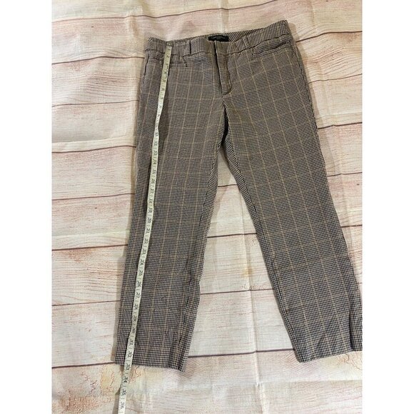 Banana Republic Women's Plaid Classic Office Dress Pants - 10 - Picture 2 of 13